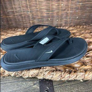 Nike | Shoes | Nike Sz 9 Womens Black Ultra Celso Thong Flip Flops Sandals  | Poshmark